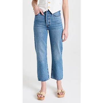 Levi's Ribcage Straight Ankle Jeans for Women