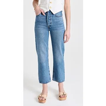 Levi's Ribcage Straight Ankle Jeans for Women