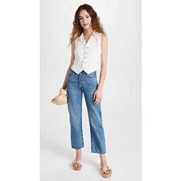 Levi's Ribcage Straight Ankle Jeans for Women