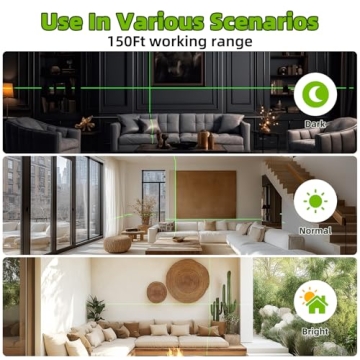 Huepar BOX-1G Laser Level - High Precision Green Laser