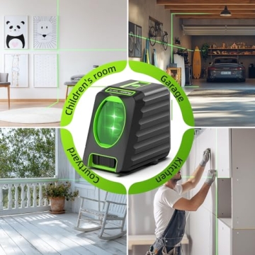 Huepar BOX-1G Laser Level - High Precision Green Laser