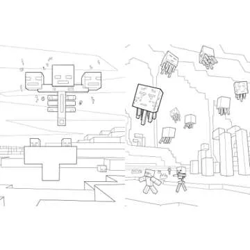 The Official Minecraft Coloring Adventures Book: Create, Explore, Color!: For Young Artists and Kids 5-10 (Gaming)