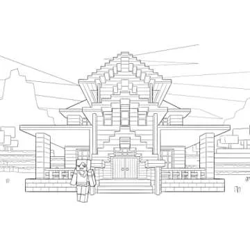 The Official Minecraft Coloring Adventures Book: Create, Explore, Color!: For Young Artists and Kids 5-10 (Gaming)