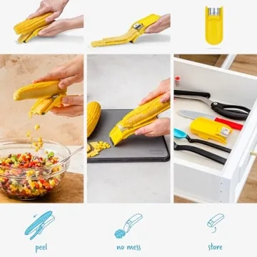Dreamfarm Corpeel Easy Speedy Mess-Free Corn Peeler