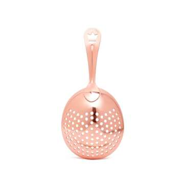 Cocktail Kingdom Premium Julep Strainer with Copper Finish