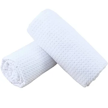 POLYTE Microfiber Oversize Quick Dry Bath Towel Set - Ultra Soft