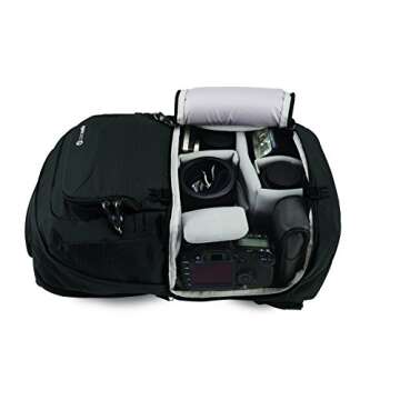 Pacsafe Camsafe V25 Anti-Theft Camera Backpack, Black