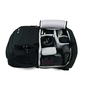Pacsafe Camsafe V25 Anti-Theft Camera Backpack, Black