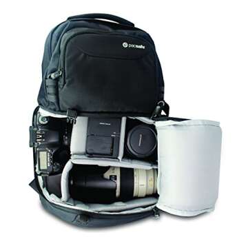 Pacsafe Camsafe V25 Anti-Theft Camera Backpack, Black