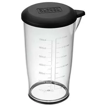 BLACK+DECKER Cordless Kitchen Wand Immersion Blender Set