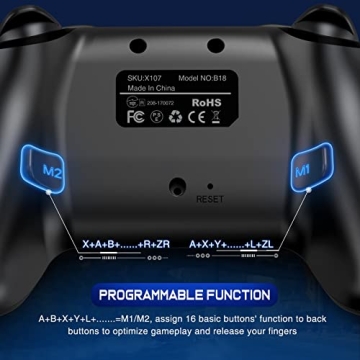 Programmable Switch Controller Turbo Wake-up Ergonomic Design
