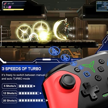 Programmable Switch Controller Turbo Wake-up Ergonomic Design