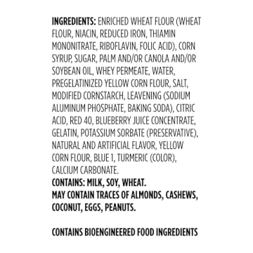 Blueberry Frosted Toaster Pastries 13.5 Oz 8 Ct