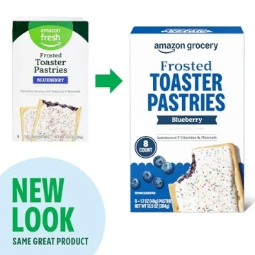 Blueberry Frosted Toaster Pastries 13.5 Oz 8 Ct