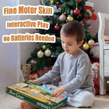 Advent Calendar 2024 Kids Boys - Alloy Construction Vehicles Toy Set - Christmas Engineering Playset Plus 2 Mats - Countdown Calendar Gift for 3-8 Year Old Children Teens