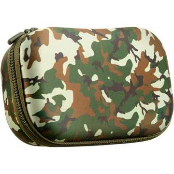 Large Capacity Zipit Camo Pencil Box for School