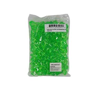 WELMATCH Apple Green Acrylic Ice Rock Crystals Treasure Gems for Table Scatters, Vase Fillers, Wedding, Banquet, Party, Event, Birthday Decoration (Apple Green, 150)