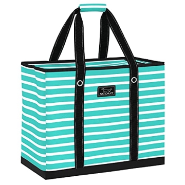SCOUT 3 Girls Bag - Extra Large Utility Tote with Zipper for Beach and Travel