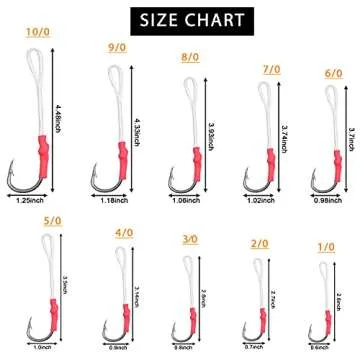 Easy Catch 50 Pack Fishing Assist Hooks for Anglers