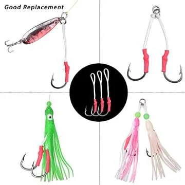 Easy Catch 50 Pack Fishing Assist Hooks for Anglers
