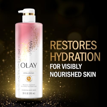Olay Body Wash with Hyaluronic Acid for Hydrated Skin