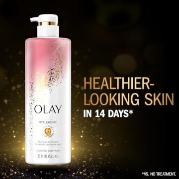 Olay Body Wash with Hyaluronic Acid for Hydrated Skin