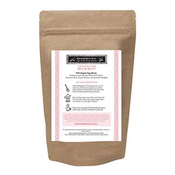 Birds & Bees Teas - Red Raspberry Leaf Tea Pregnancy, Ripe & Ready Organic Third Trimester Tea to Pr...
