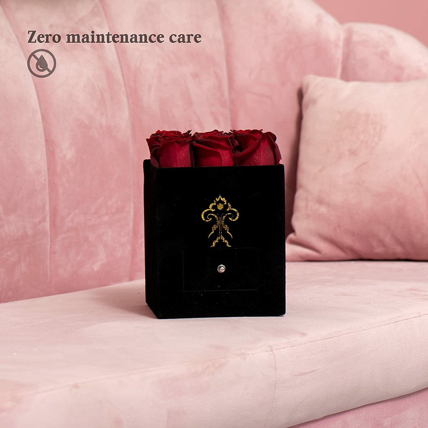 Unique Preserved Roses in Box for Valentine's Day