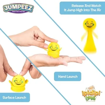 IPIDIPI TOYS Jumping Smiling Poppers for Fun Parties