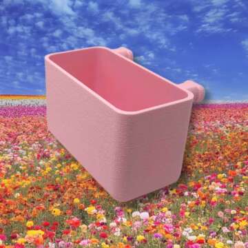 FRESHe BAGLETS – Key Holder – Organizer Compatible with Tote Bags – Tote Bag Charm Accessory – Compatible with Bogg Bags, Simply Southern, and Others – Made in USA – Pink