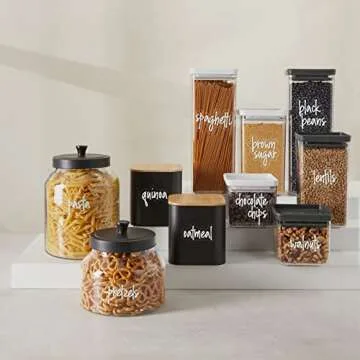 Talented Kitchen 157 Pantry Labels - Modern Organization for You