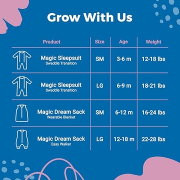 Baby Merlin's Magic Sleepsuit for Swaddle Transition