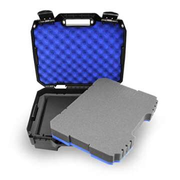 CASMATIX Travel Case for PlayStation 4 Slim Console and Accessories