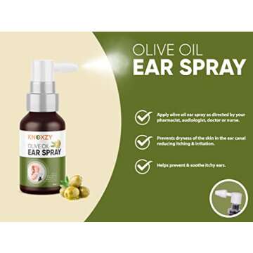 KNOXZY Olive Oil Ear Spray - 10ml