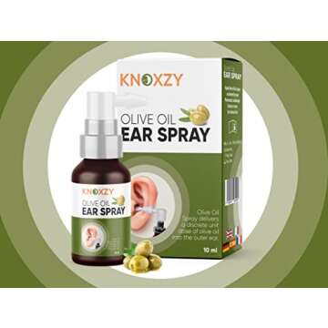 KNOXZY Olive Oil Ear Spray - 10ml