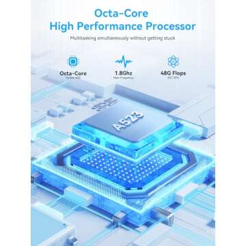 Versatile Android Tablet with Octa-Core Processor