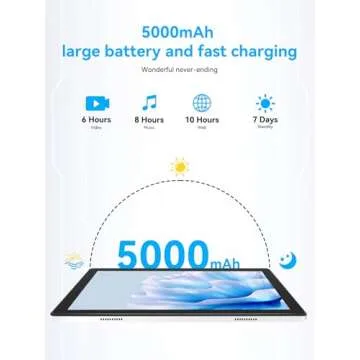 Versatile Android Tablet with Octa-Core Processor