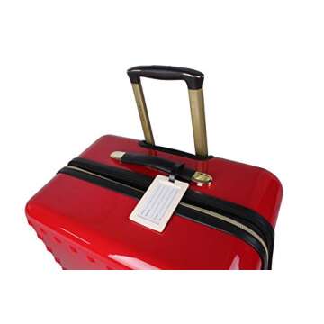 Stylish Betsey Johnson Luggage Tags - Travel Tags Set for Bags