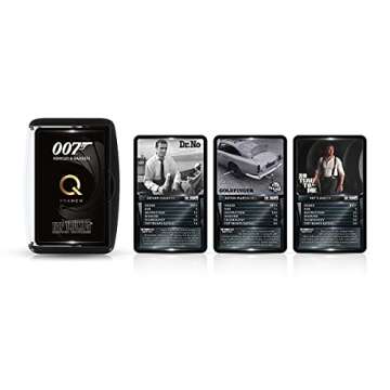 Top Trumps James Bond Gadgets and Vehicles Limited Editions Card Game, Play with Iconic Gadgets and Vehicles Including Aston Martin DBS, Golden Gun and The Q Boat, for Players Aged 12 Plus