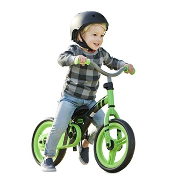 Little Tikes My First Balance-to-Pedal Training Bike for Kids in Green, Ages 2-5 Years, 12-Inch, 649...