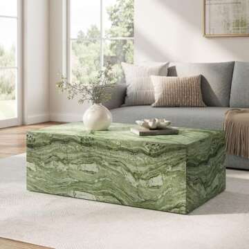 Modway Jordana Concrete Coffee Table - Indoor & Outdoor