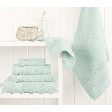 Cotton Paradise 6 Piece Towel Set Soft Absorbent Turkish Towels