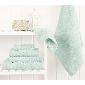 Cotton Paradise 6 Piece Towel Set Soft Absorbent Turkish Towels