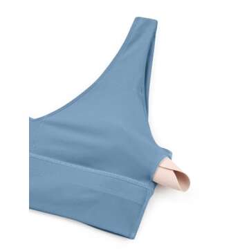 CRZ YOGA Butterluxe Wireless Sports Bra for Women