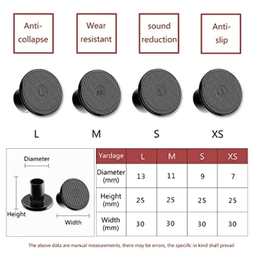 High Heel Grass Protectors Non-Slip 12 Pairs 2 Sizes