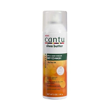 Cantu Refresh Dry Co-wash: Apple Cider Vinegar & Tea Tree Oil 5 Oz