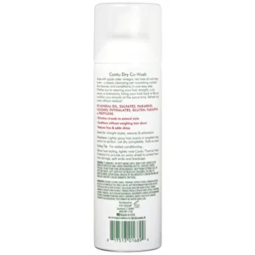 Cantu Refresh Dry Co-wash with Apple Cider Vinegar and Tea Tree Oil