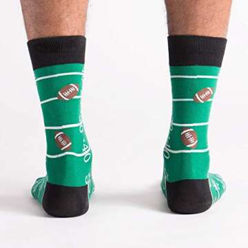 Sock It To Me Men's Stylish Football Crew Socks