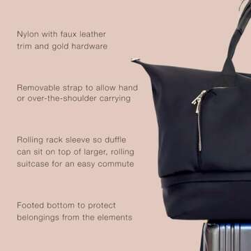 Jouer Le Weekender Travel Bag - Stylish & Functional Duffle