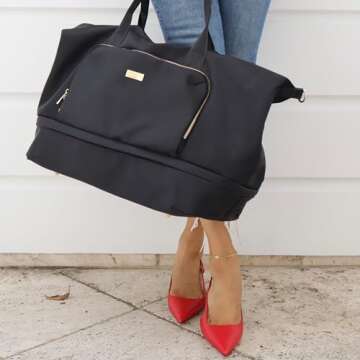 Jouer Le Weekender Travel Bag - Stylish & Functional Duffle